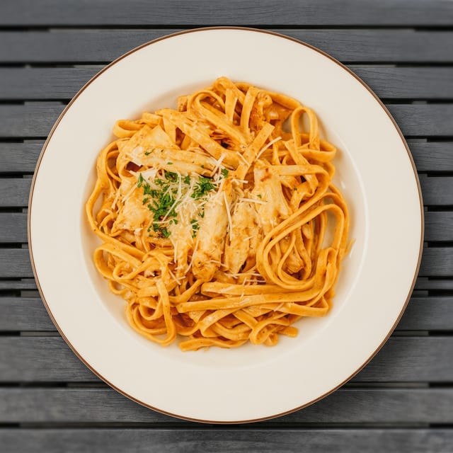 Cajun pasta.